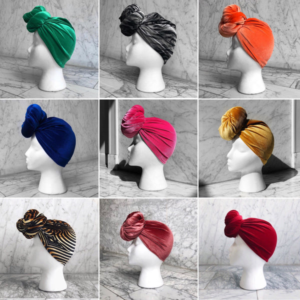 Monroe Velvet Headwrap (+ 20 COLORS)